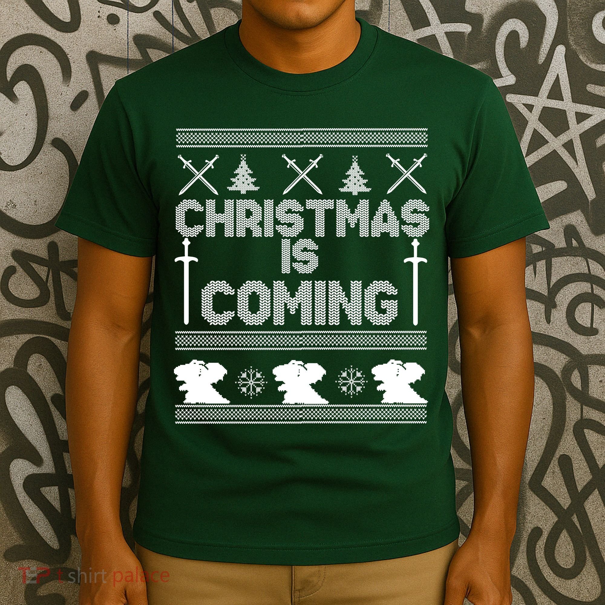 Christmas Is Coming Ugly Sweater T-Shirt
