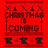Christmas Is Coming Ugly Sweater Santa Hat thumb 1