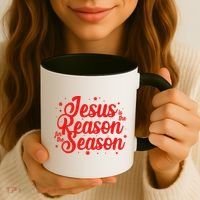 Christmas Jesus Is The Reason For The Season Coffee Mug thumb 3