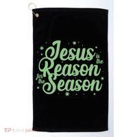 Christmas Jesus Is The Reason For The Season Golf Towel thumb 0
