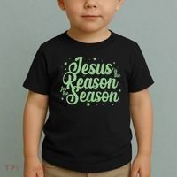 Christmas Jesus Is The Reason For The Season Toddler T-Shirt thumb 2