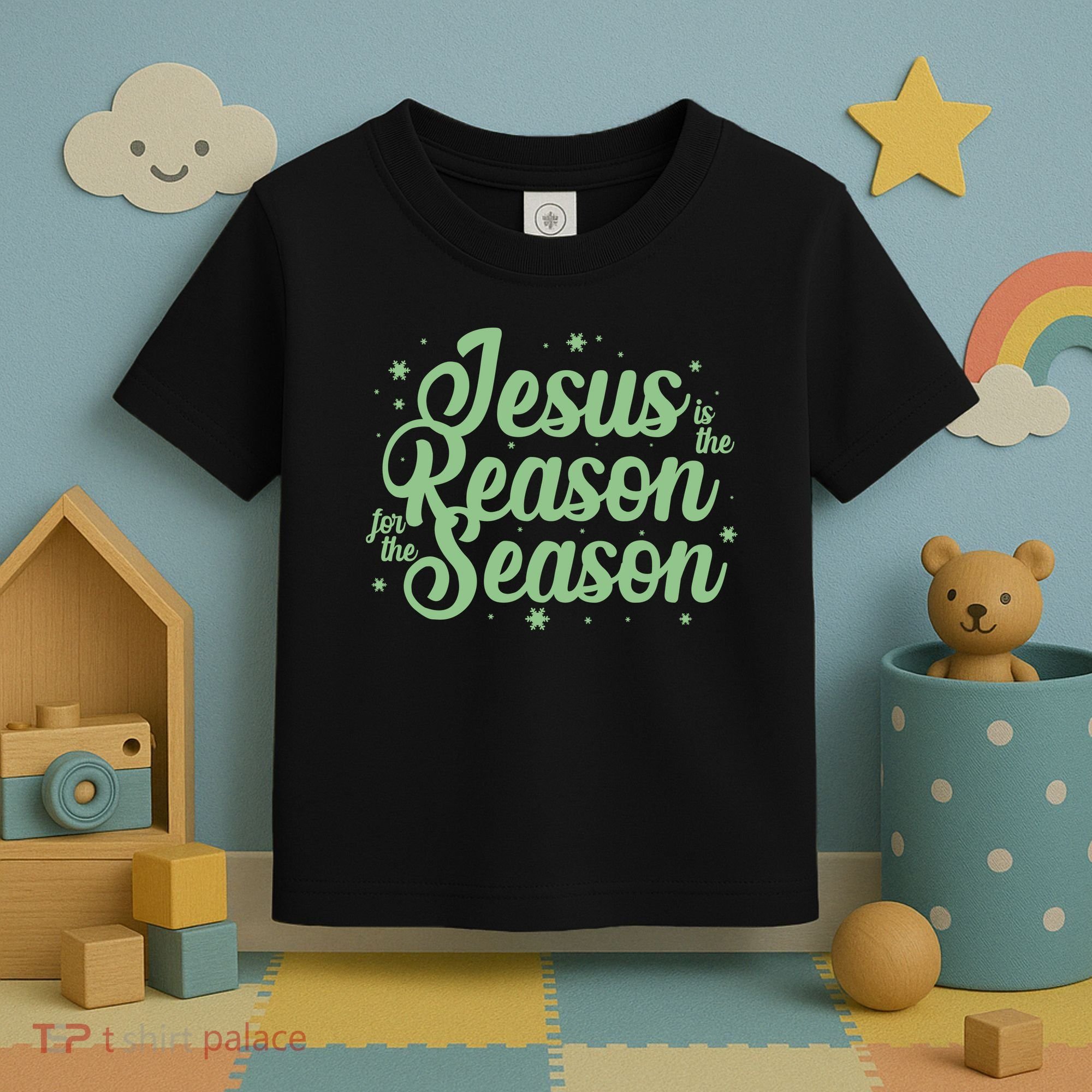 Christmas Jesus Is The Reason For The Season Toddler T-Shirt