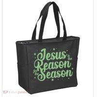 Christmas Jesus Is The Reason For The Season Tote Bag thumb 2