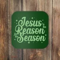 Christmas Jesus Is The Reason For The Season Coaster thumb 0