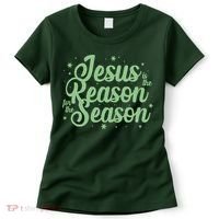 Christmas Jesus Is The Reason For The Season Women's T-Shirt thumb 0