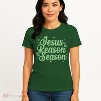 Christmas Jesus Is The Reason For The Season Women's T-Shirt thumb 4