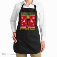 Christmas Lamp Fra Gee Lay Ugly Apron thumb 2