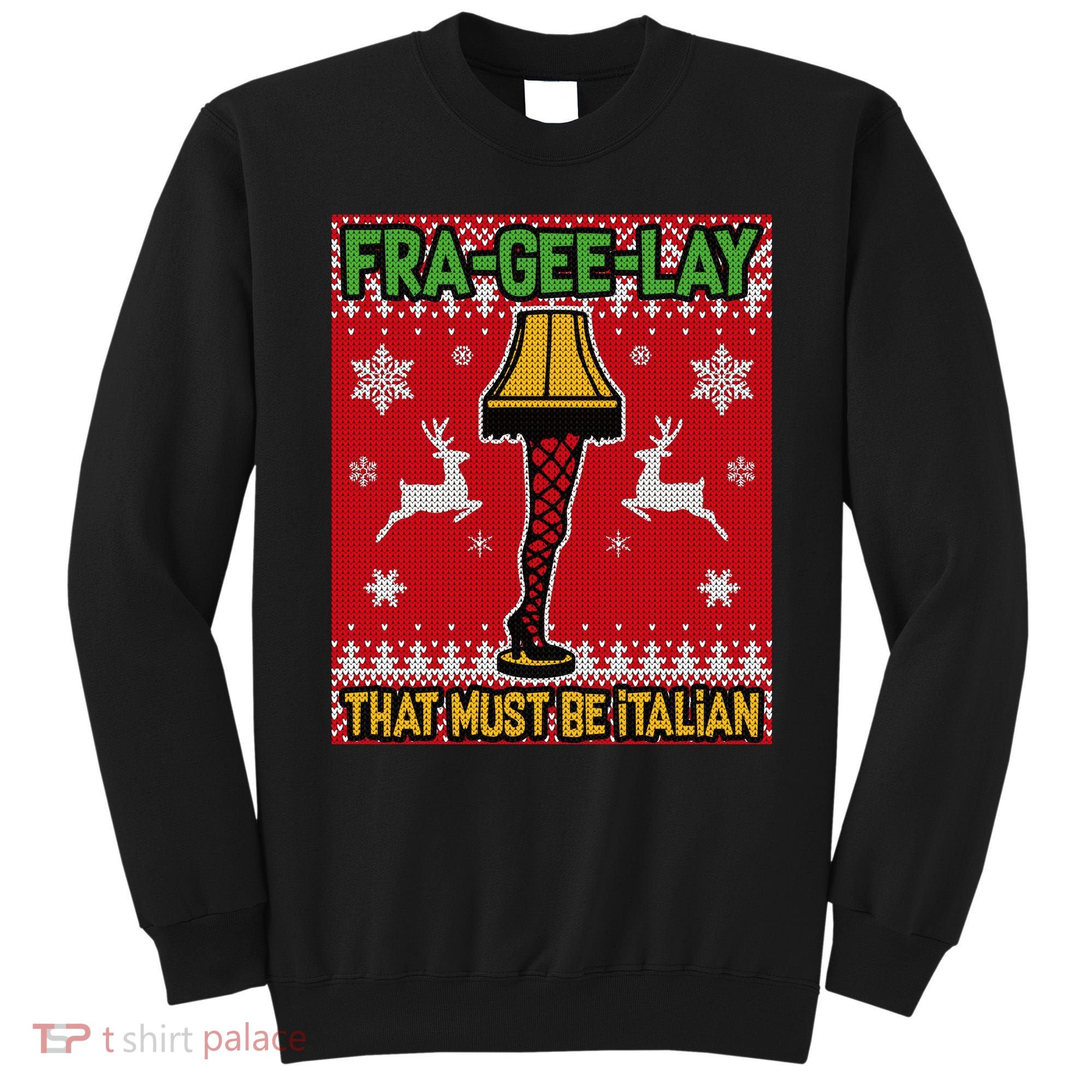 Christmas Lamp Fra Gee Lay Ugly Sweatshirt