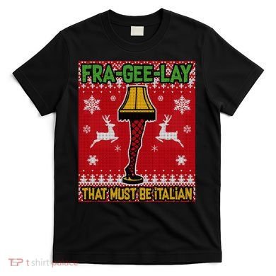 Christmas Lamp Fra Gee Lay Ugly T-Shirt