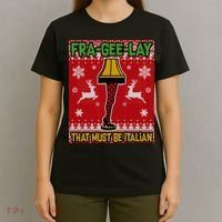 Christmas Lamp Fra Gee Lay Ugly T-Shirt thumb 4