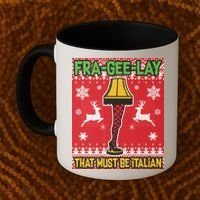 Christmas Lamp Fra Gee Lay Ugly Coffee Mug thumb 2
