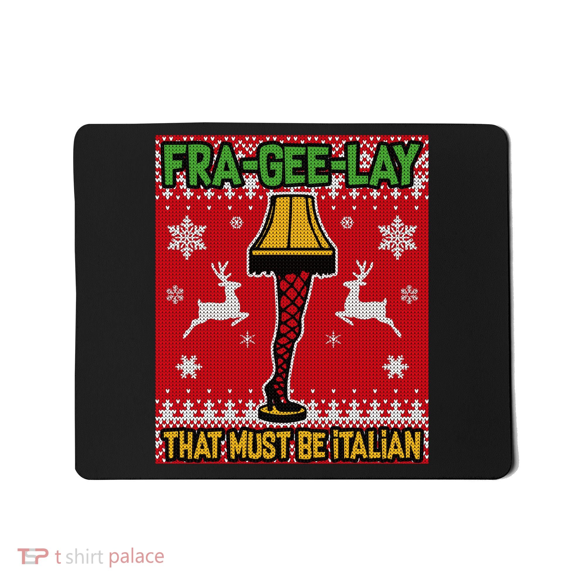 Christmas Lamp Fra Gee Lay Ugly Mousepad