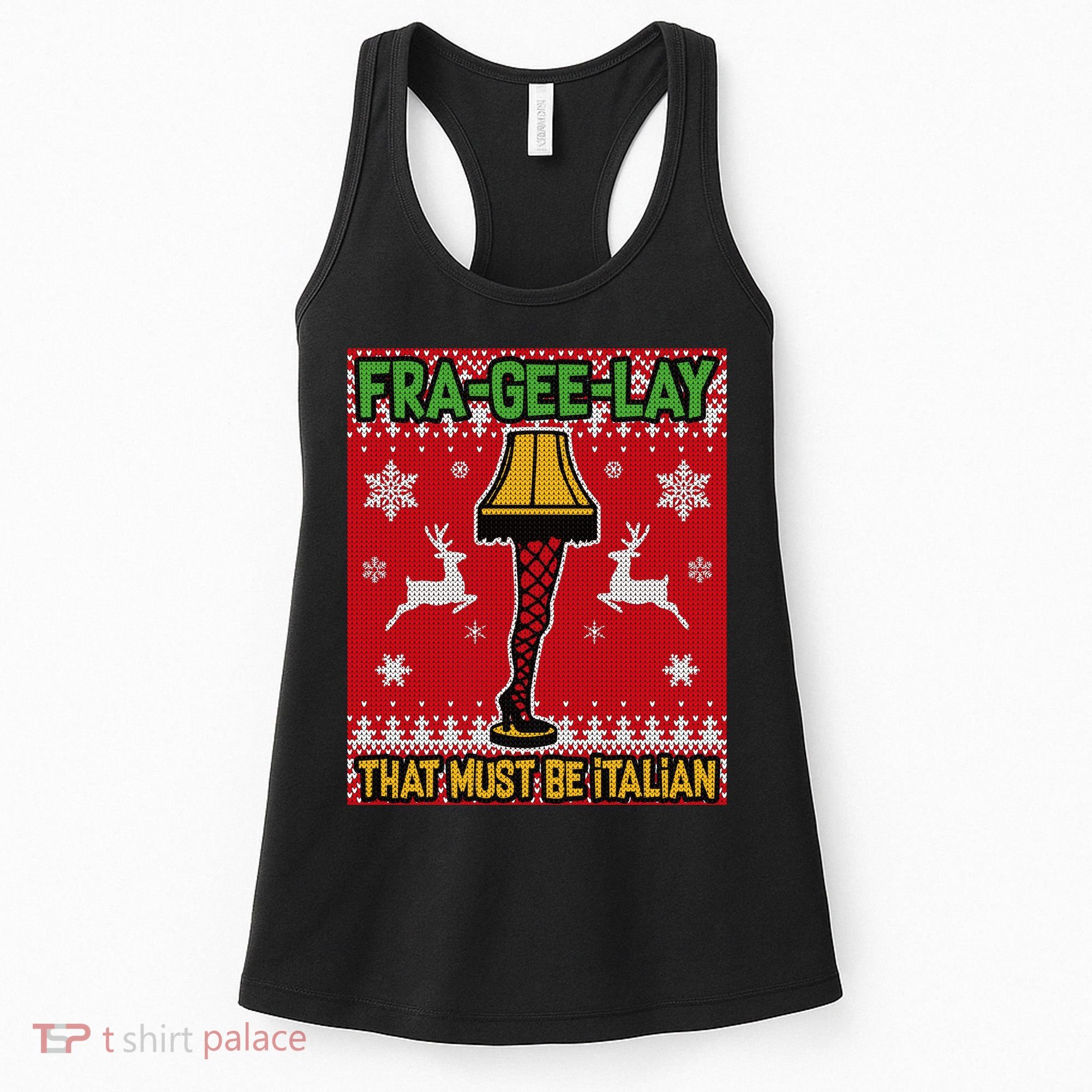 Christmas Lamp Fra Gee Lay Ugly Women's Tank Top