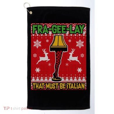 Christmas Lamp Fra Gee Lay Ugly Golf Towel