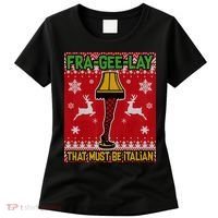 Christmas Lamp Fra Gee Lay Ugly Women's T-Shirt thumb 0