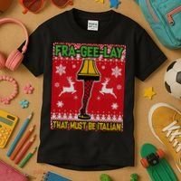 Christmas Lamp Fra Gee Lay Ugly Kids T-Shirt thumb 3