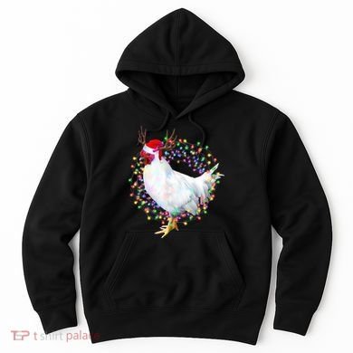 Christmas Lights Chicken Hoodie