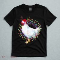 Christmas Lights Chicken T-Shirt thumb 5