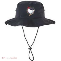 Christmas Lights Chicken Bucket Hat thumb 0