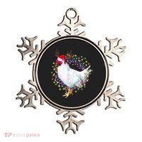 Christmas Lights Chicken Ornament thumb 0