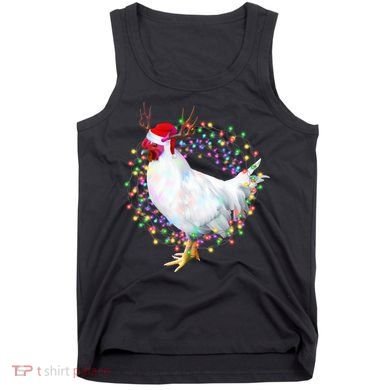 Christmas Lights Chicken Tank Top