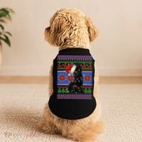 Christmas Lights Santa Cat Ugly Doggie Tank thumb 2
