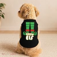 Christmas: Little Elf Doggie Tank thumb 2
