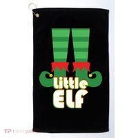 Christmas: Little Elf Golf Towel thumb 0
