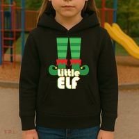 Christmas: Little Elf Kids Hoodie thumb 3