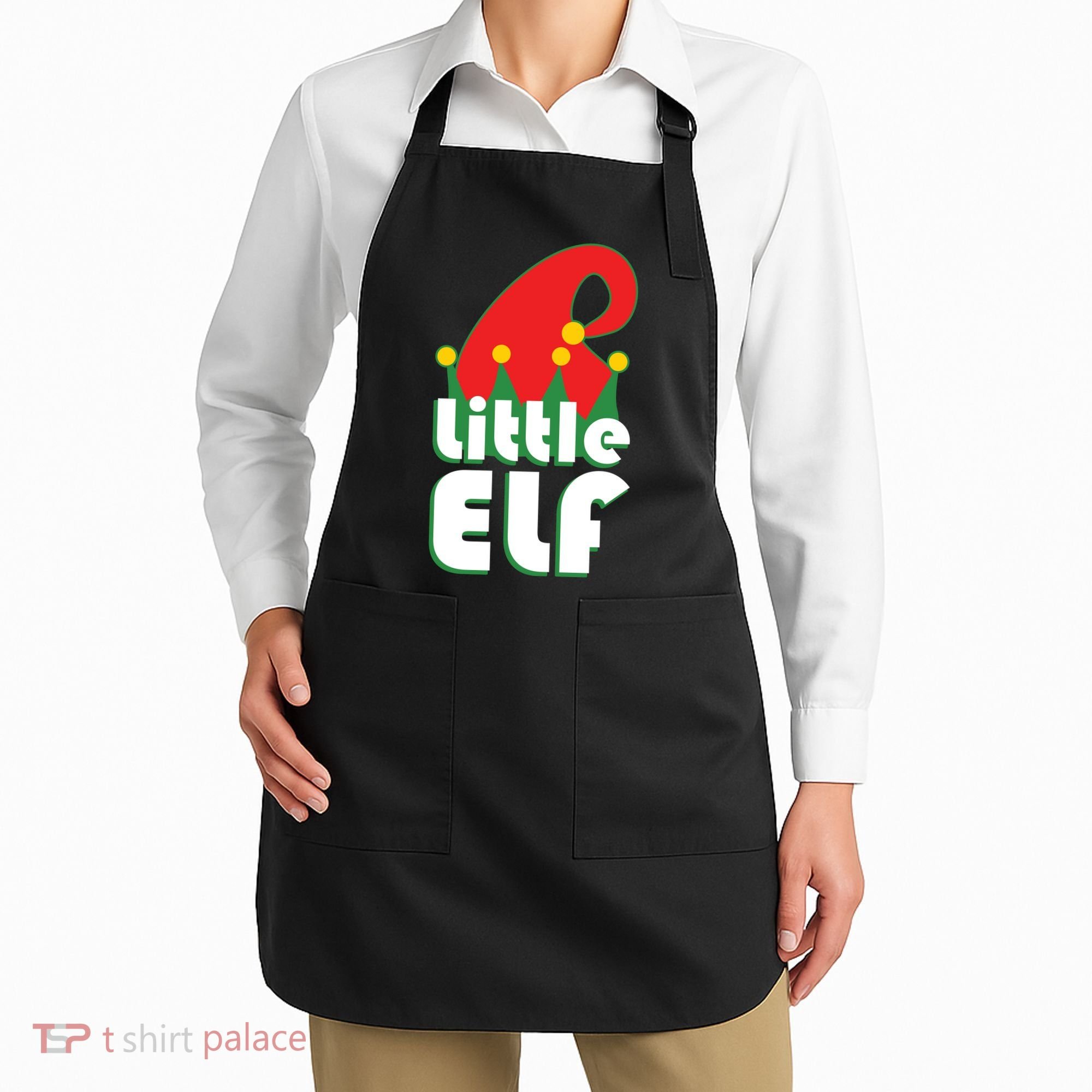 Christmas Little Elf Hat Apron