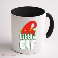 Christmas Little Elf Hat Coffee Mug thumb 1