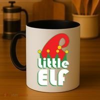 Christmas Little Elf Hat Coffee Mug thumb 4