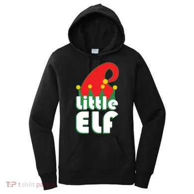 Christmas Little Elf Hat Women's Hoodie