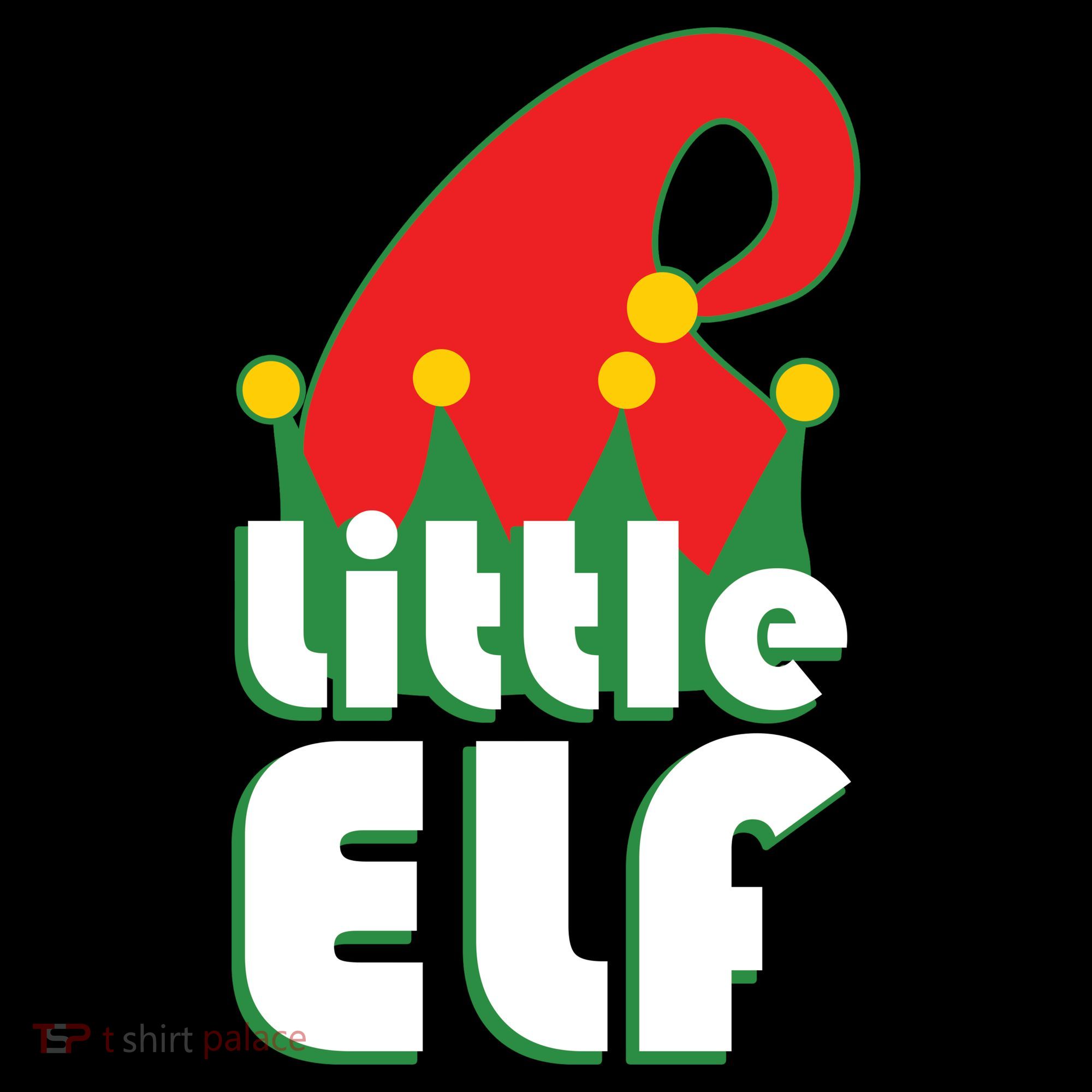 Christmas Little Elf Hat Women's Hoodie