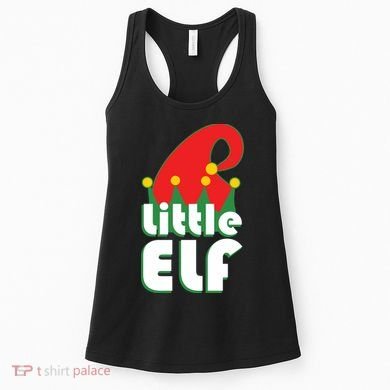 Christmas Little Elf Hat Women's Tank Top