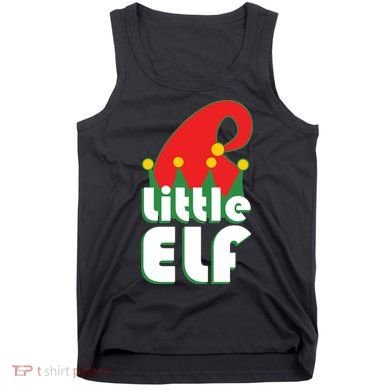Christmas Little Elf Hat Tank Top