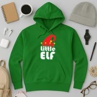 Christmas Little Elf Hat Hoodie thumb 3