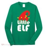 Christmas Little Elf Hat Long Sleeve Shirt thumb 0