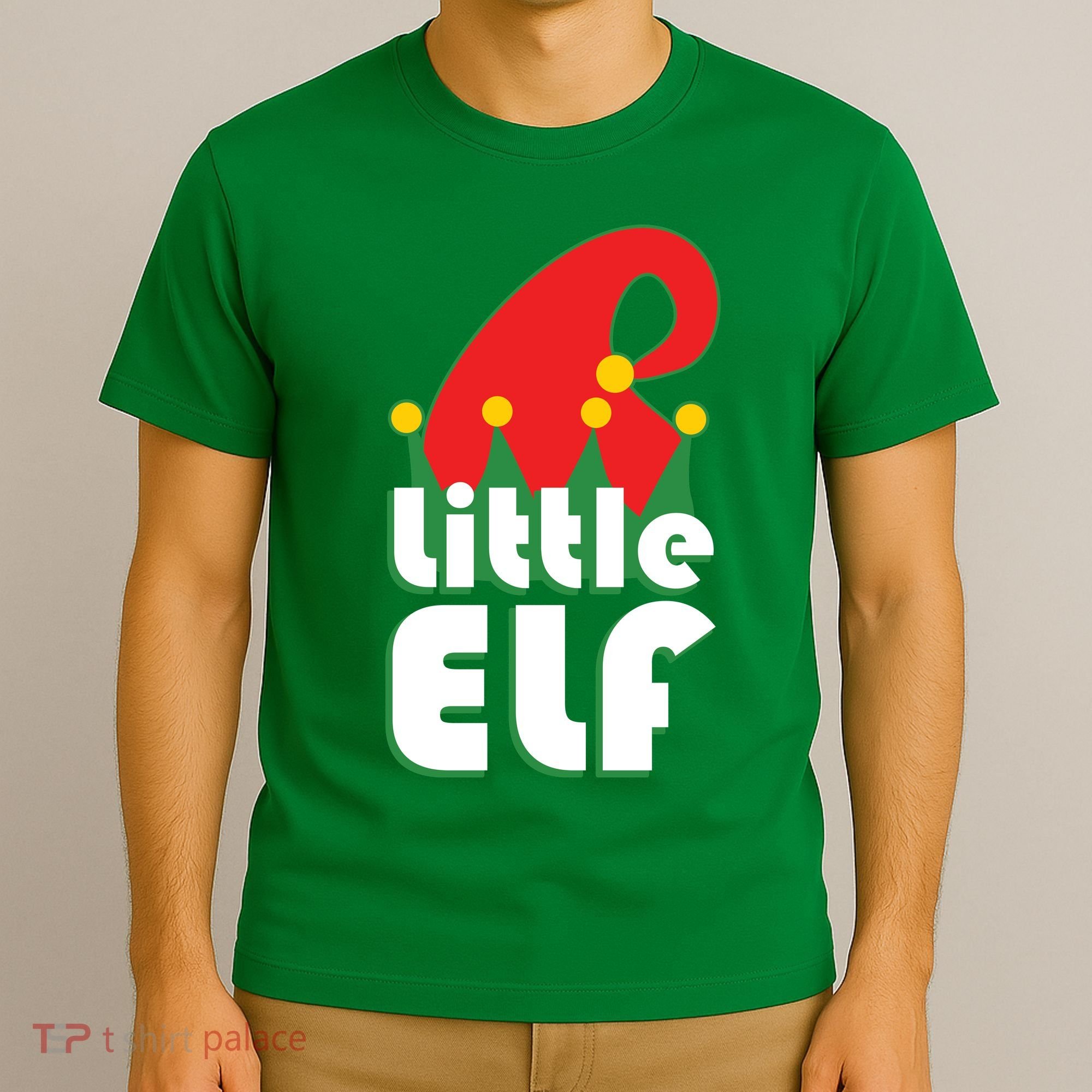 Christmas Little Elf Hat T-Shirt