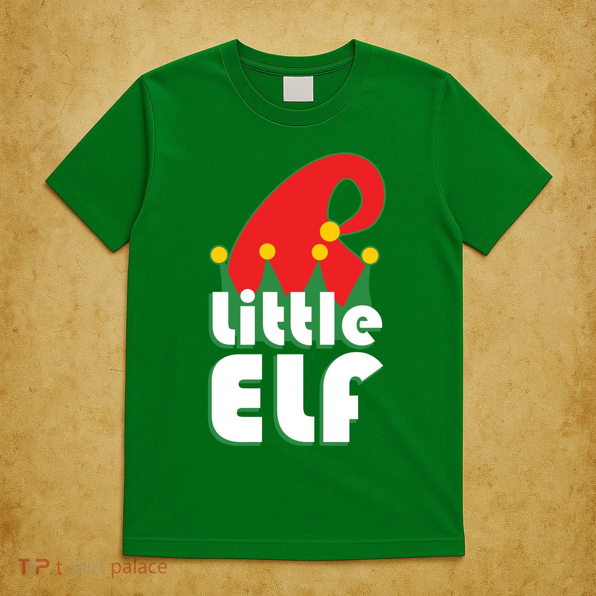 Christmas Little Elf Hat T-Shirt