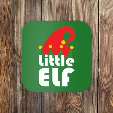 Christmas Little Elf Hat Coaster