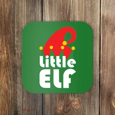 Christmas Little Elf Hat Coaster