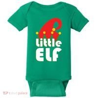 Christmas Little Elf Hat Baby Bodysuit thumb 0