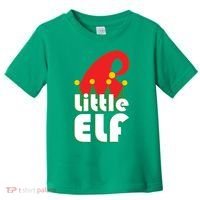 Christmas Little Elf Hat Toddler T-Shirt thumb 0