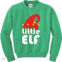 Christmas Little Elf Hat Kids Sweatshirt thumb 0