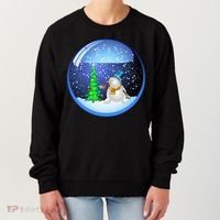 Christmas Little Snowman Globe Women's Sweatshirt thumb 0