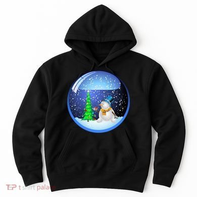 Christmas Little Snowman Globe Hoodie
