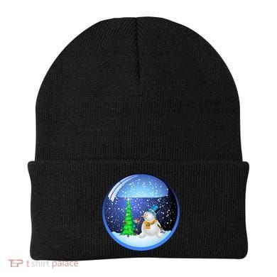 Christmas Little Snowman Globe Beanie