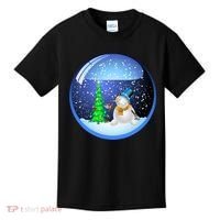 Christmas Little Snowman Globe Kids T-Shirt thumb 0