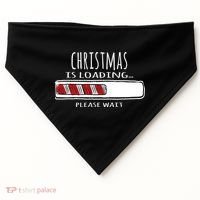 Christmas Loading... USA-Made Doggie Bandana thumb 0